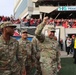 1st TSC Soldiers reenlist during Cardinal football’s ‘Salute to Service’ game