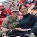 1st TSC Soldiers reenlist during Cardinal football’s ‘Salute to Service’ game