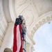 Veterans Day U.S. Flag Hanging at the Memorial Amphitheater