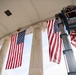 Veterans Day U.S. Flag Hanging at the Memorial Amphitheater