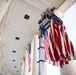 Veterans Day U.S. Flag Hanging at the Memorial Amphitheater