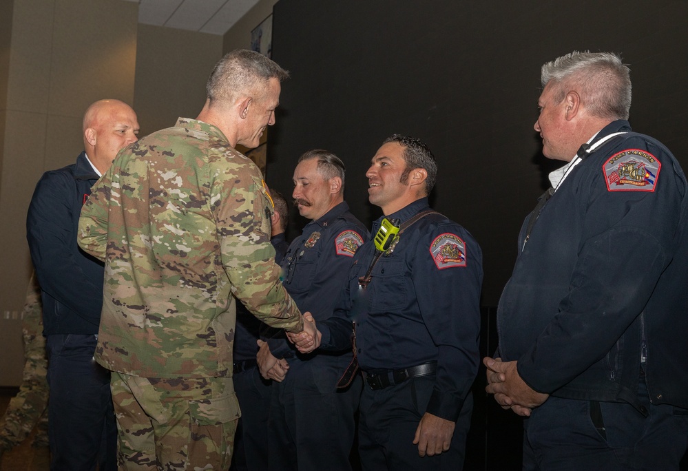 Heavy Rescue 1971, Fort Carson Fire Department, Coin Ceremony