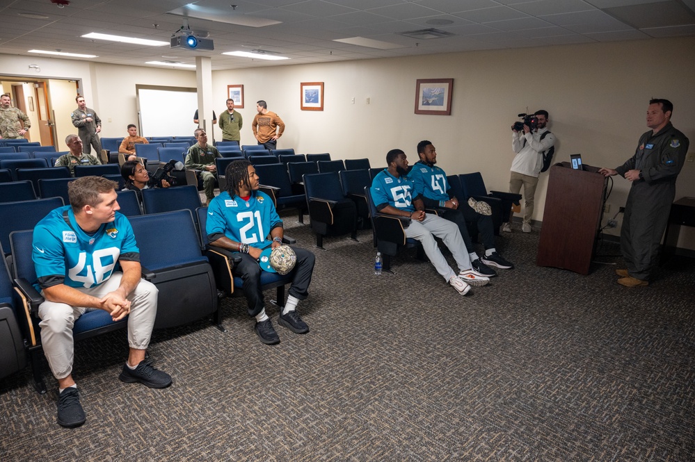 Jacksonville Jaguars get glimpse of airpower