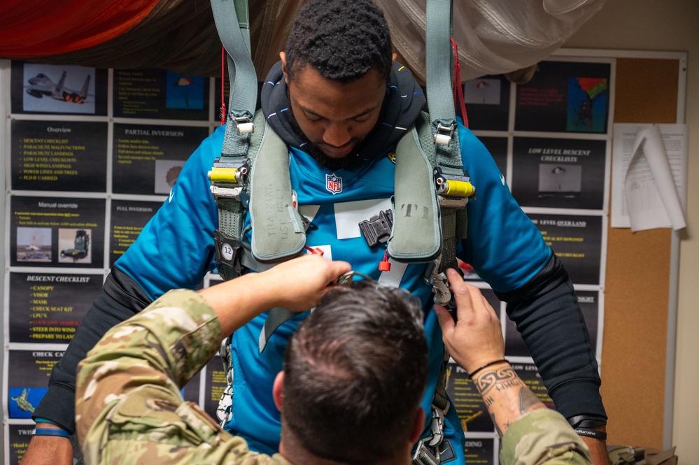 Jacksonville Jaguars get glimpse of airpower