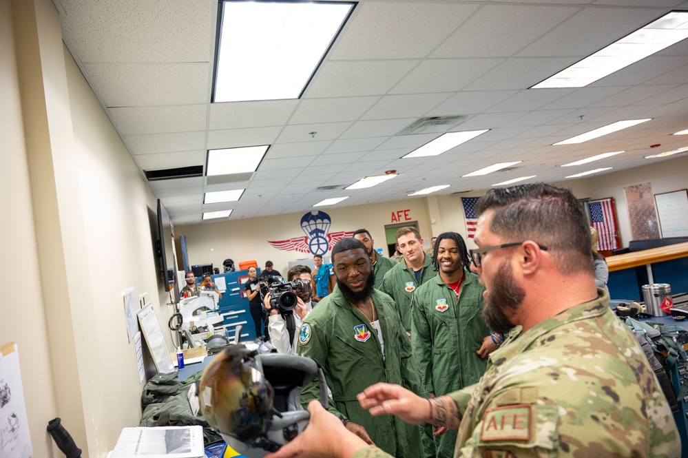 Jacksonville Jaguars get glimpse of airpower