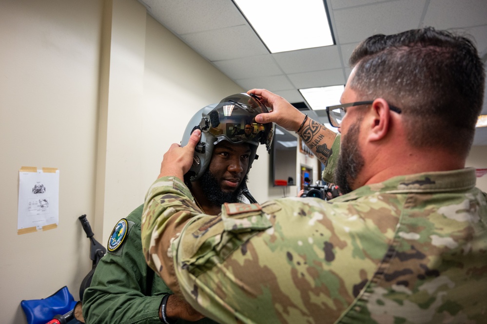 Jacksonville Jaguars get glimpse of airpower