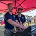 Pacific Partnership 2023 Band performs at Albert Park in Fiji