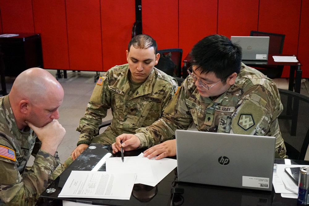 1-374 FMSD Conducting Training on North Ft. Cavazos