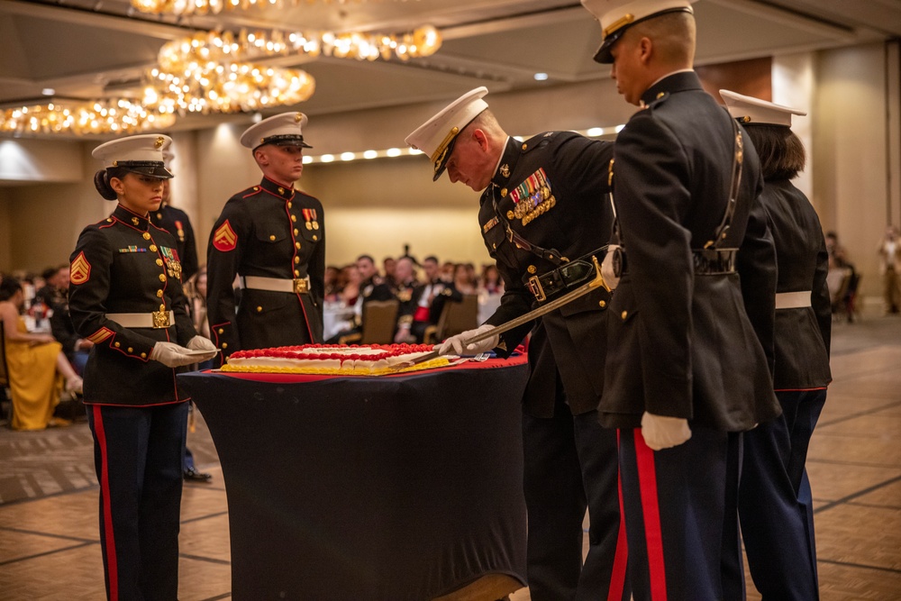 MCBH Celebrate 248th Marine Corps Birthday