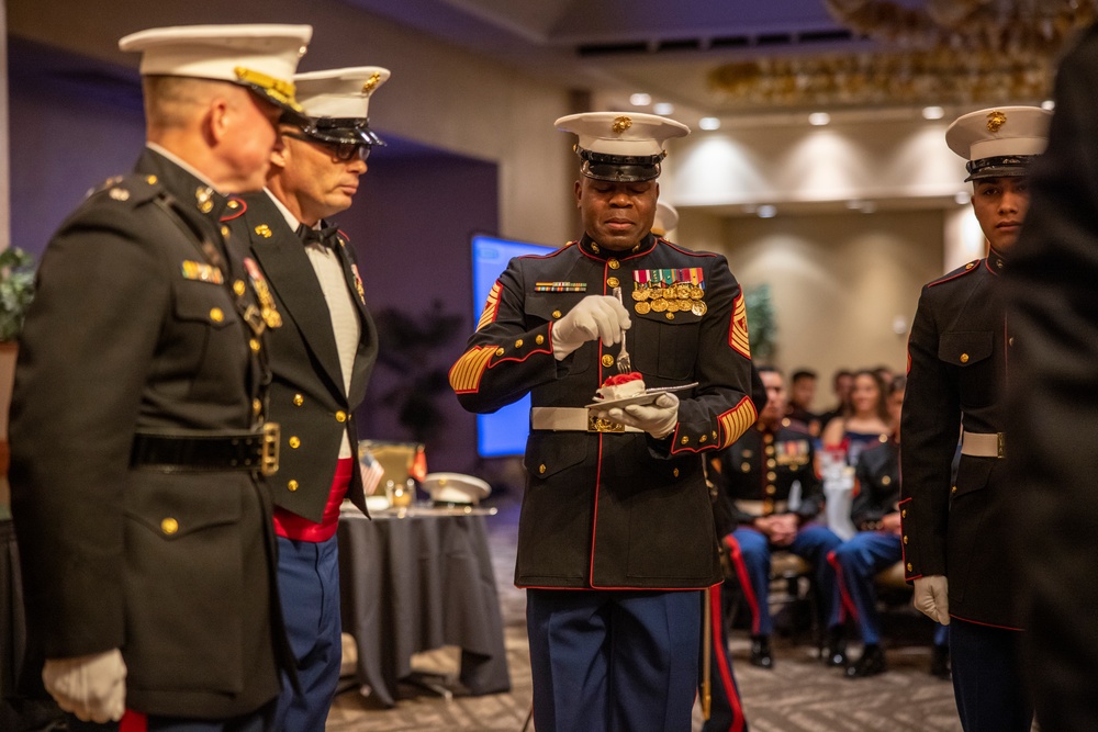 MCBH Celebrate 248th Marine Corps Birthday