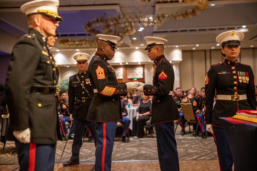 MCBH Celebrate 248th Marine Corps Birthday