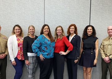 Marine Corps Installations Command Leaders Meet with Marine Corps Spouses and Community Leaders