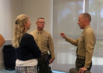 Marine Corps Installations Command Leaders Meet with Marine Corps Spouses and Community Leaders
