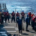 USS Kidd (DDG 100) Sailors Participate In Replenishment-At-Sea