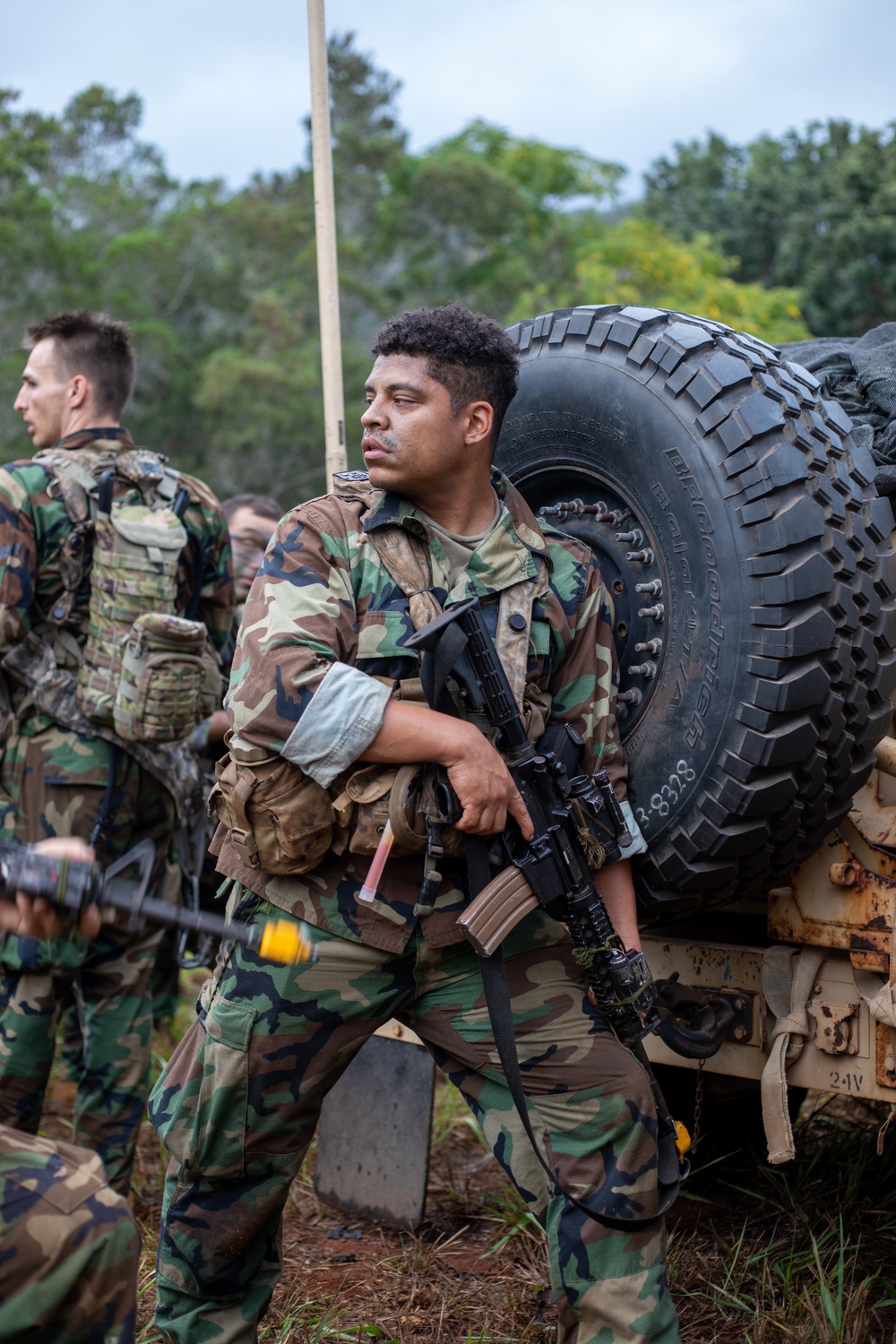 US Soldiers attack objective during JPMRC 24-01