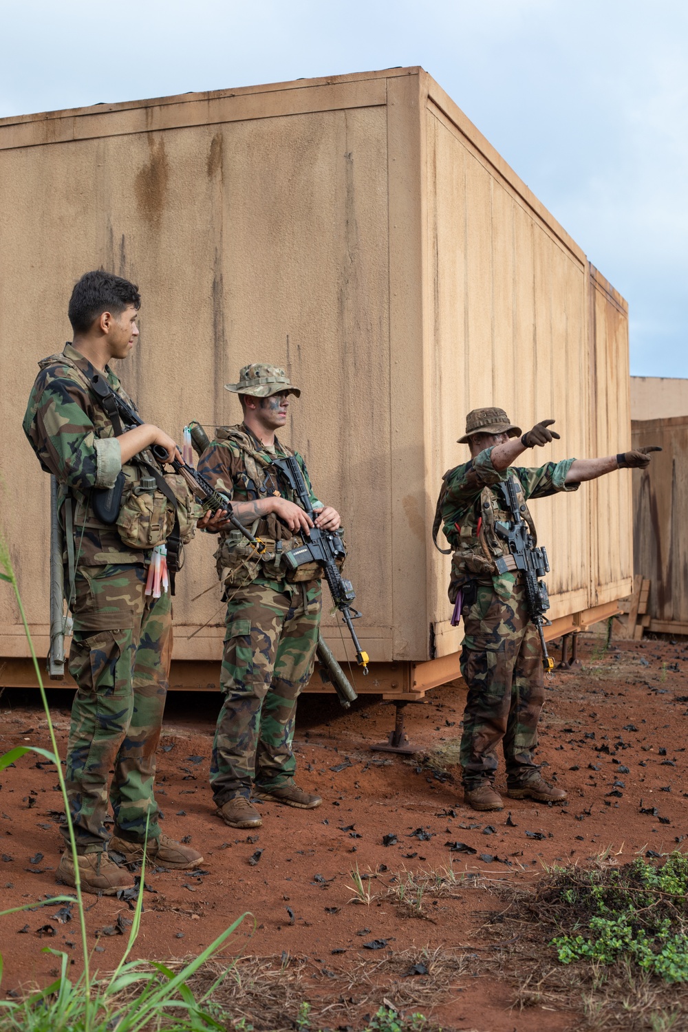 US Soldiers attack objective during JPMRC 24-01