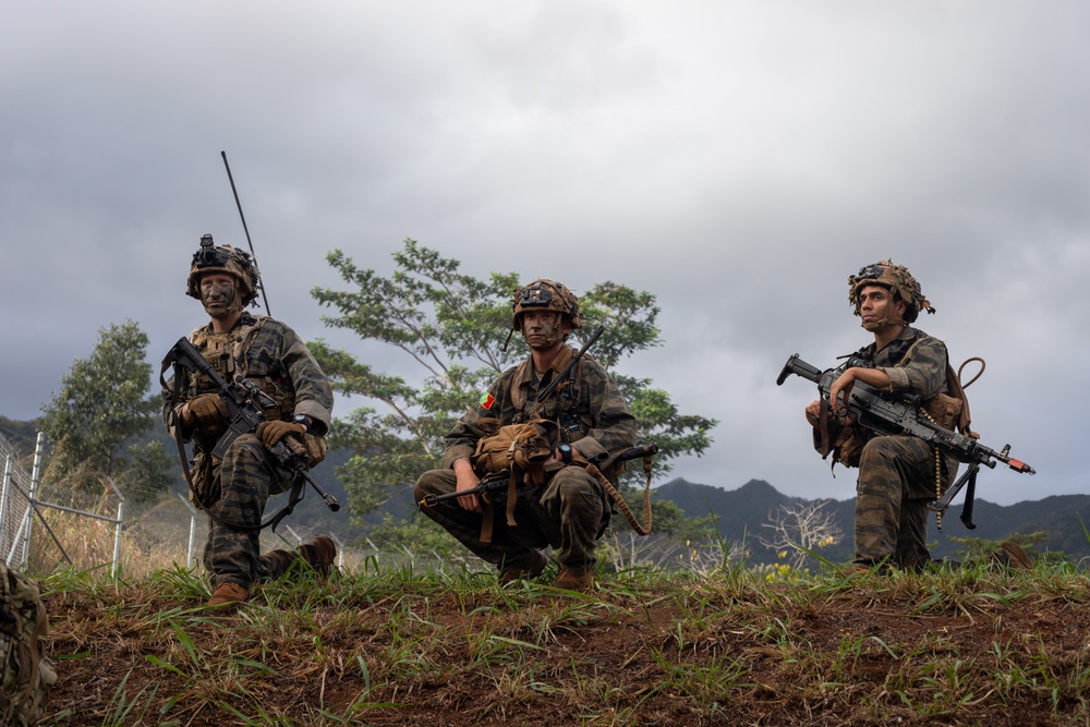 US Soldiers attack objective during JPMRC 24-01