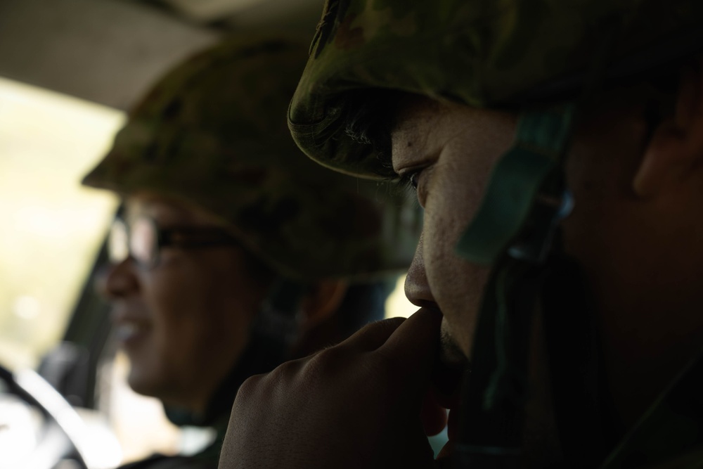 Resolute Dragon 23 | 12th Marine Regiment, JGSDF COMMS Setup at Hijyudai