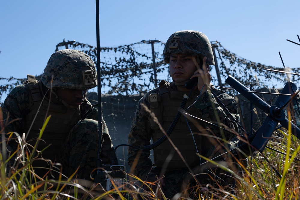Resolute Dragon 23 | 12th Marine Regiment, JGSDF COMMS Setup at Hijyudai