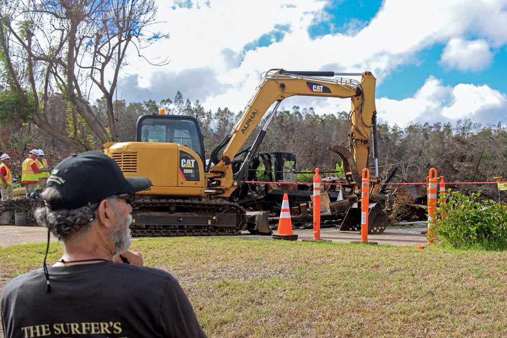 USACE begins Phase 2 debris removal in Kula, HI