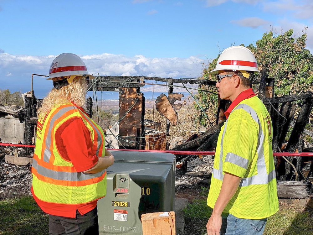 USACE begins Phase 2 debris removal in Kula, HI