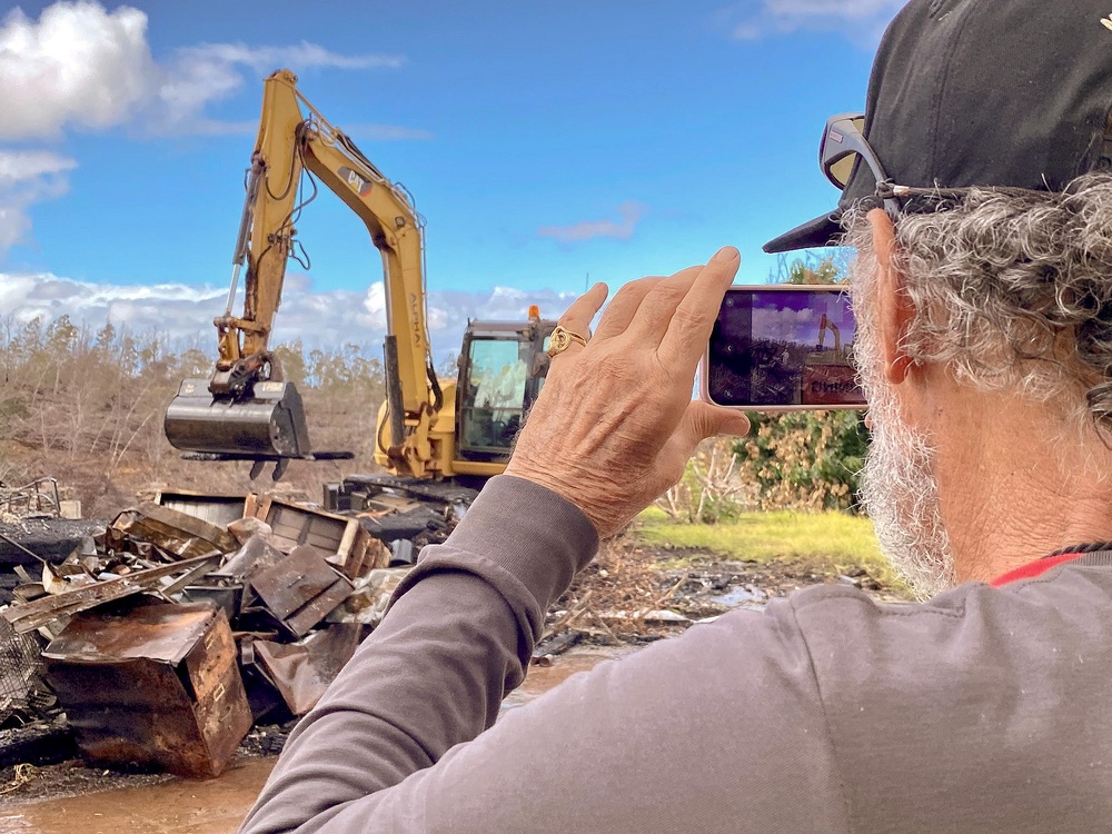 USACE begins Phase 2 debris removal in Kula, HI