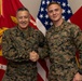 Brigadier General Chalkley Congratulates Marines of the Quarter