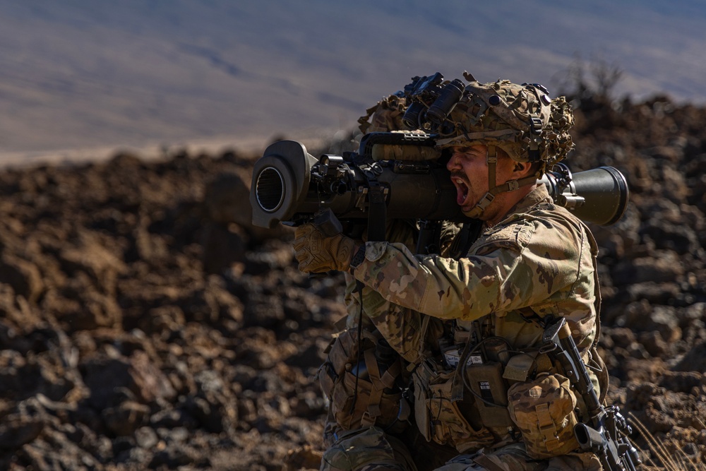 25th ID Soldiers Engage OpFor during JPMRC 24-01