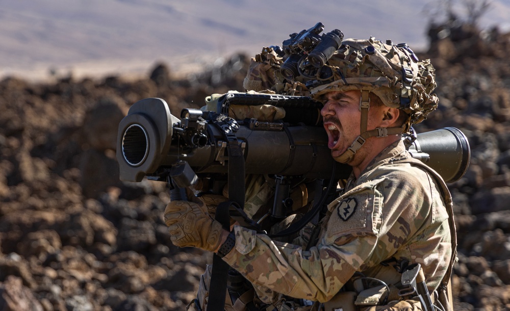 25th ID Soldiers Engage OpFor during JPMRC 24-01