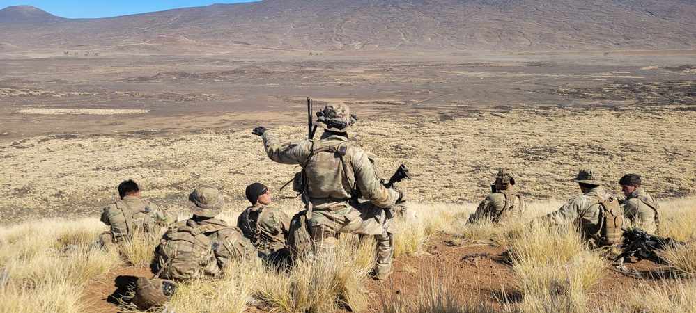 25th ID Soldiers Engage OpFor during JPMRC 24-01