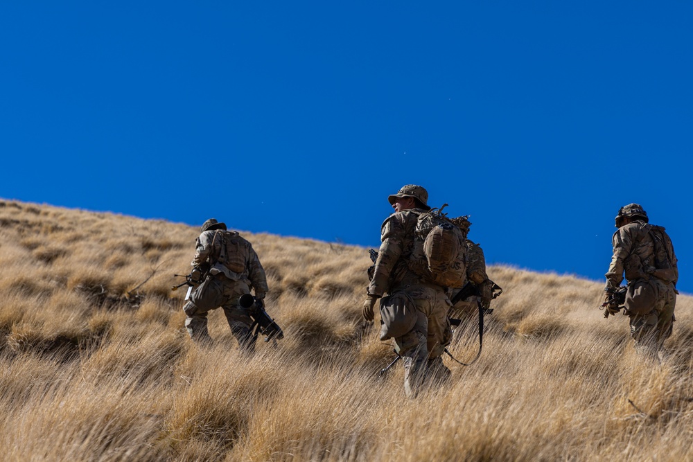 25th ID Soldiers Engage OpFor during JPMRC 24-01