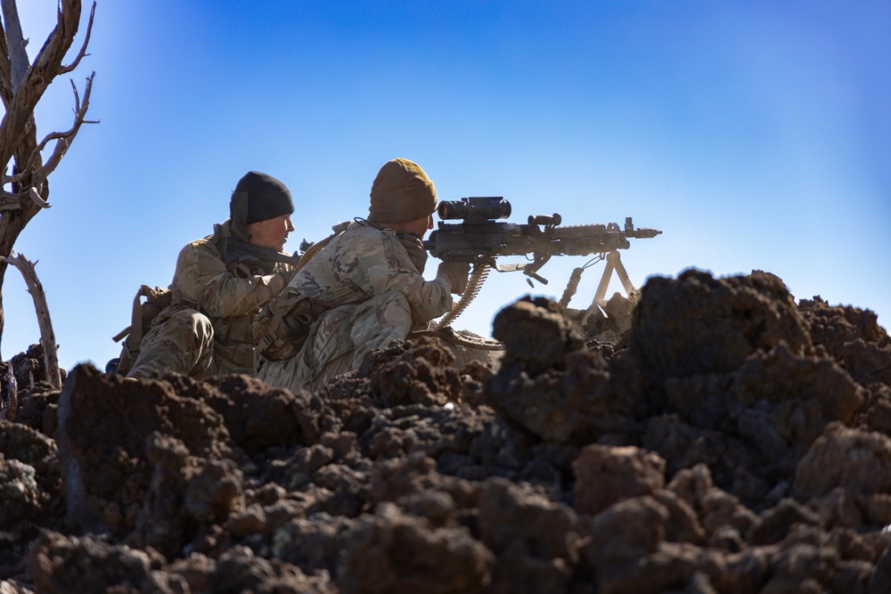 25th ID Soldiers Engage OpFor during JPMRC 24-01