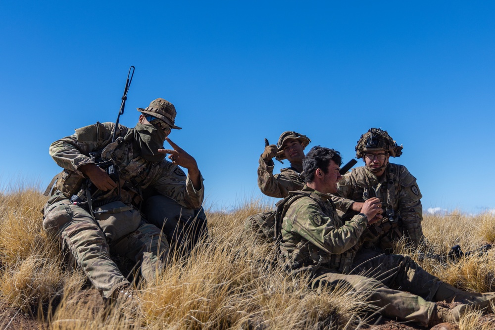 25th ID Soldiers Engage OpFor during JPMRC 24-01