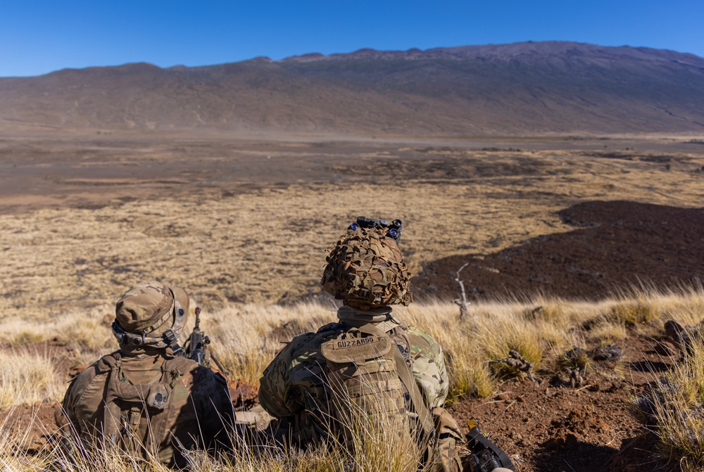 25th ID Soldiers Engage OpFor during JPMRC 24-01