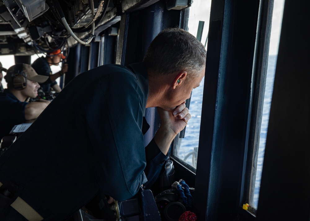 USS Hopper Fires CIWS