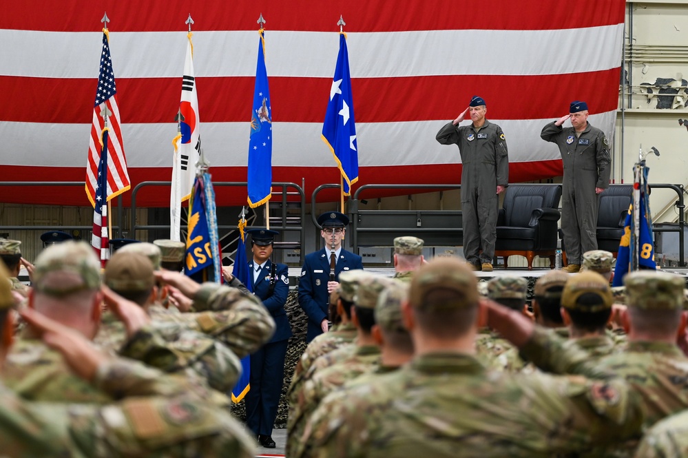 8th Fighter Wing welcomes new commander, Col. Matthew Gaetke