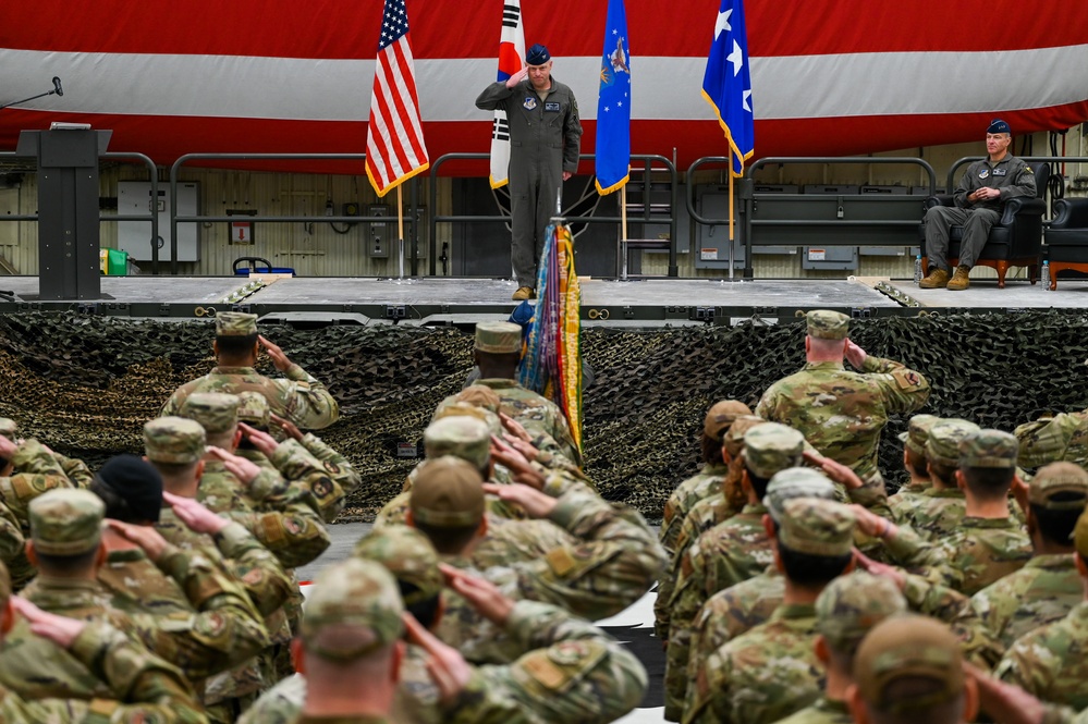 8th Fighter Wing welcomes new commander, Col. Matthew Gaetke