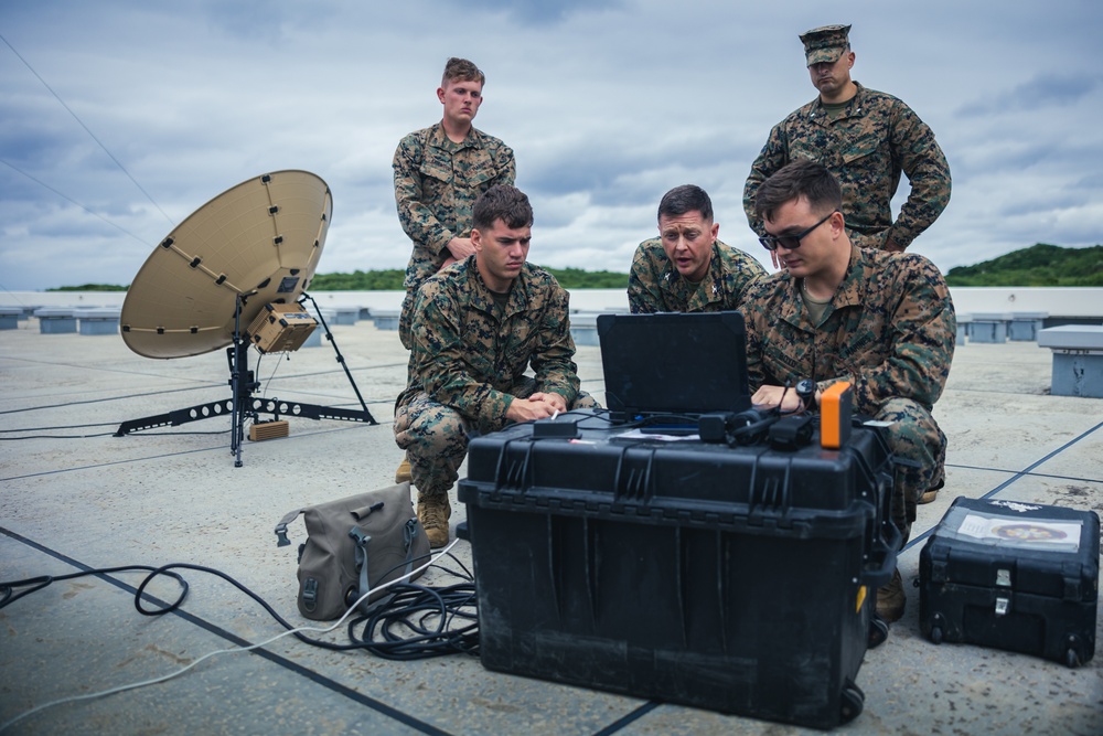 Resolute Dragon 23 FTX | Comms Showcase for 12th Marines CO