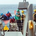 USS Kidd (DDG 100) Sailors Perform A Replenishment-At-Sea