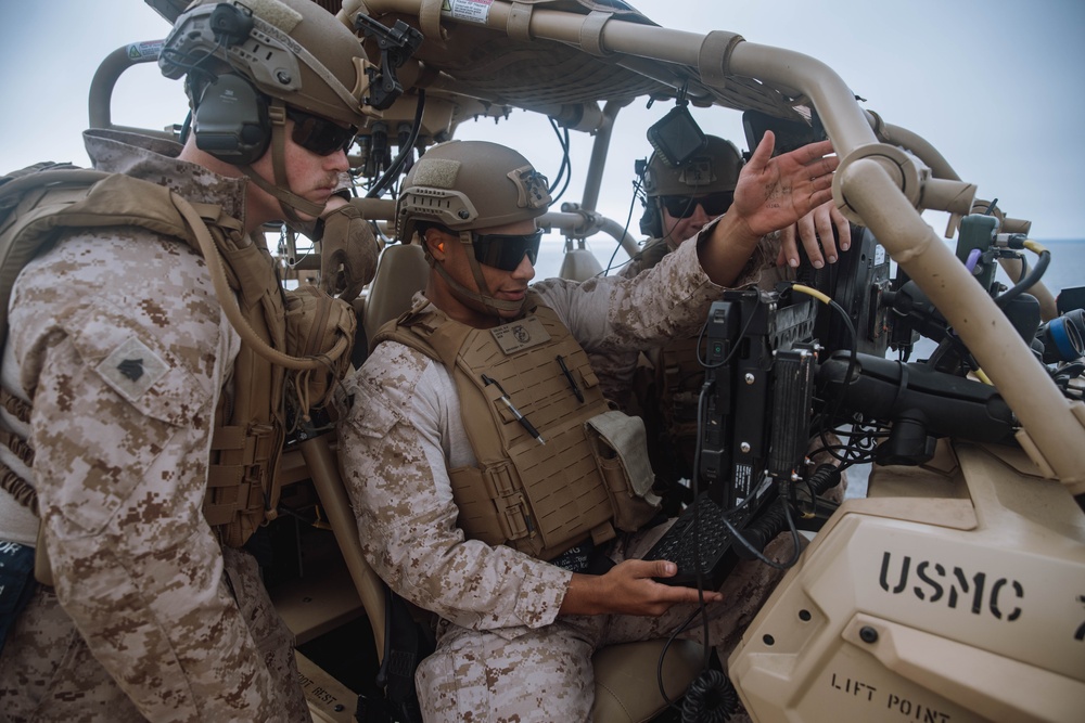 Defend the Ship: 15th MEU Marines Counter UAS Threats Underway