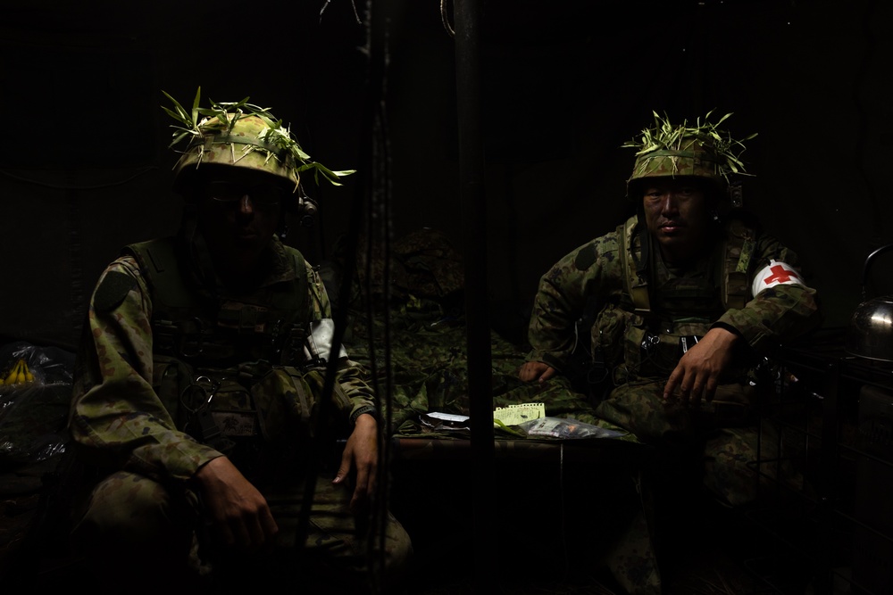 RD 23 FTX: JGSDF 42 RDR Medics Take Part in Resolute Dragon