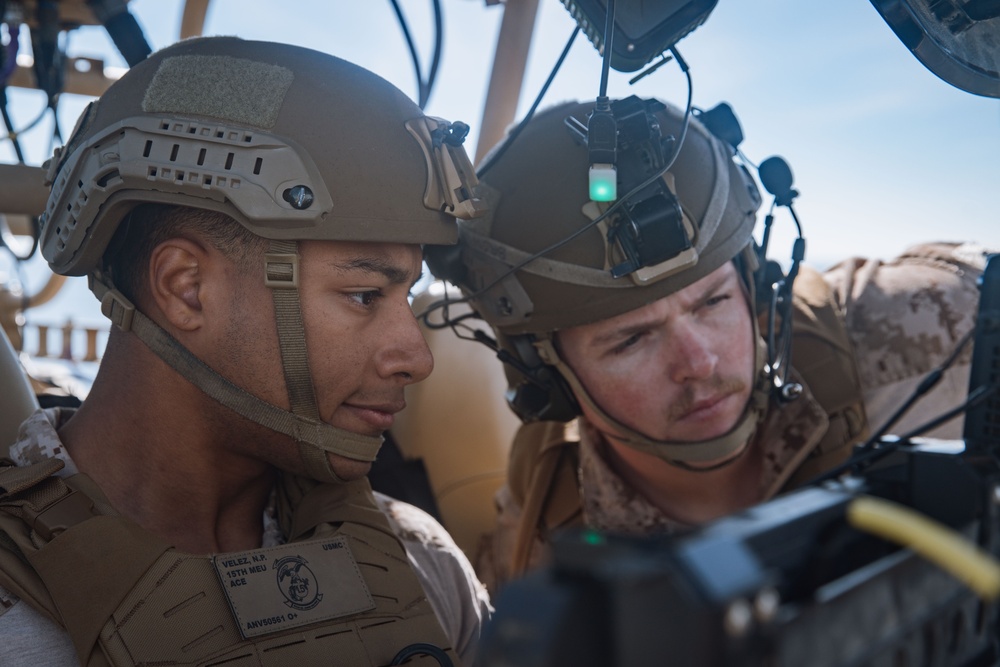 Defend the Ship: 15th MEU Marines Counter UAS Threats Underway