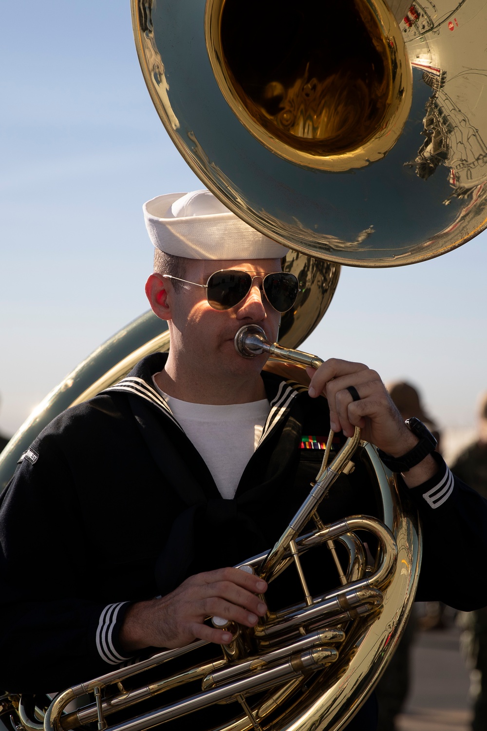 USS Tripoli Holds Change of Command