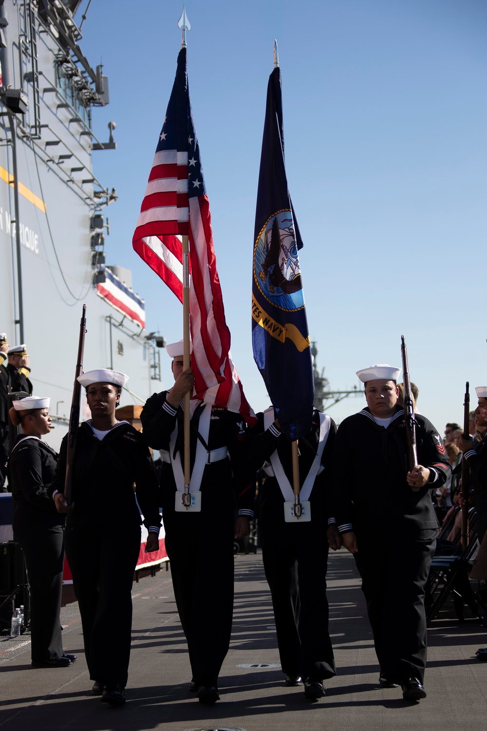 USS Tripoli Holds Change of Command