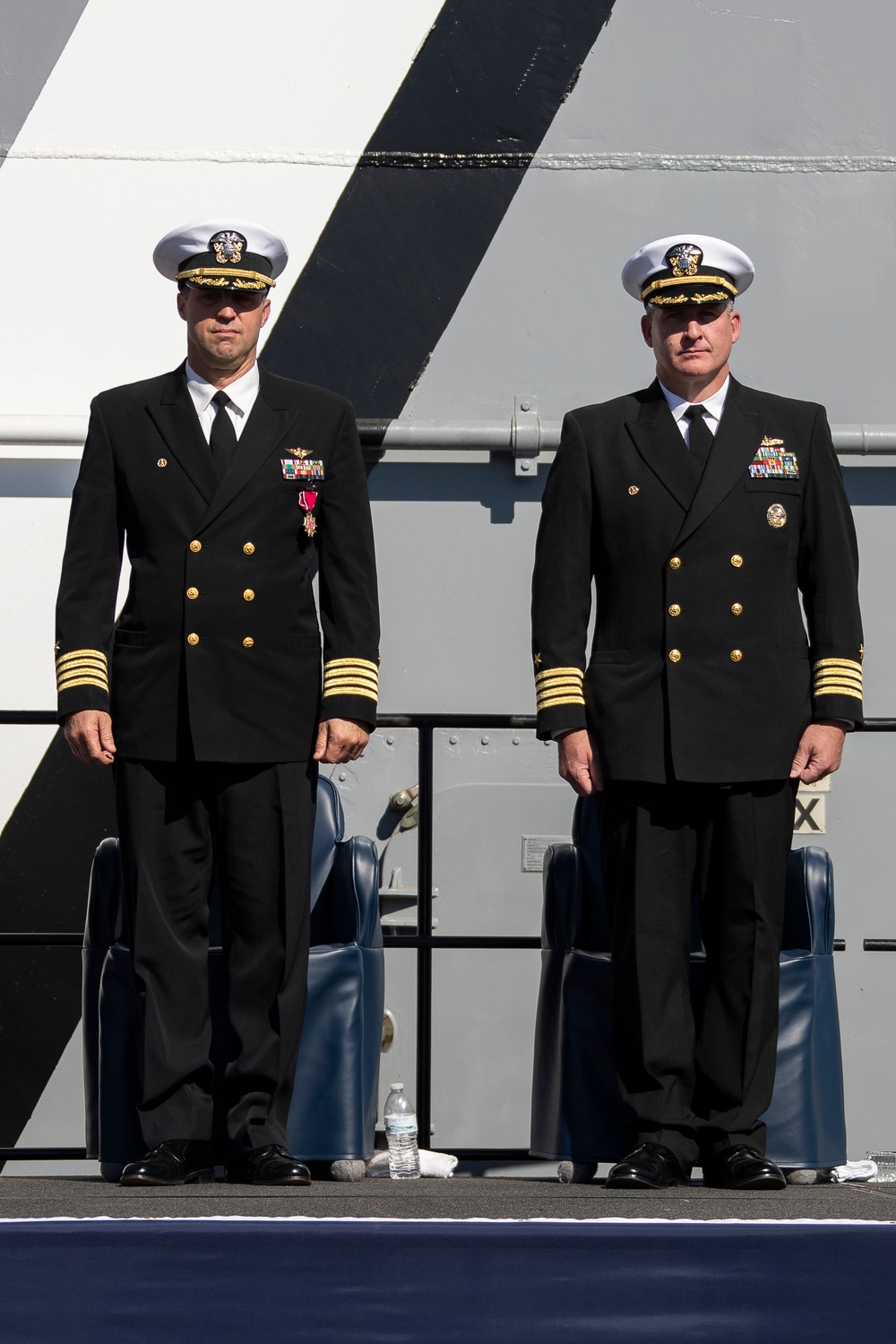 USS Tripoli Holds Change of Command