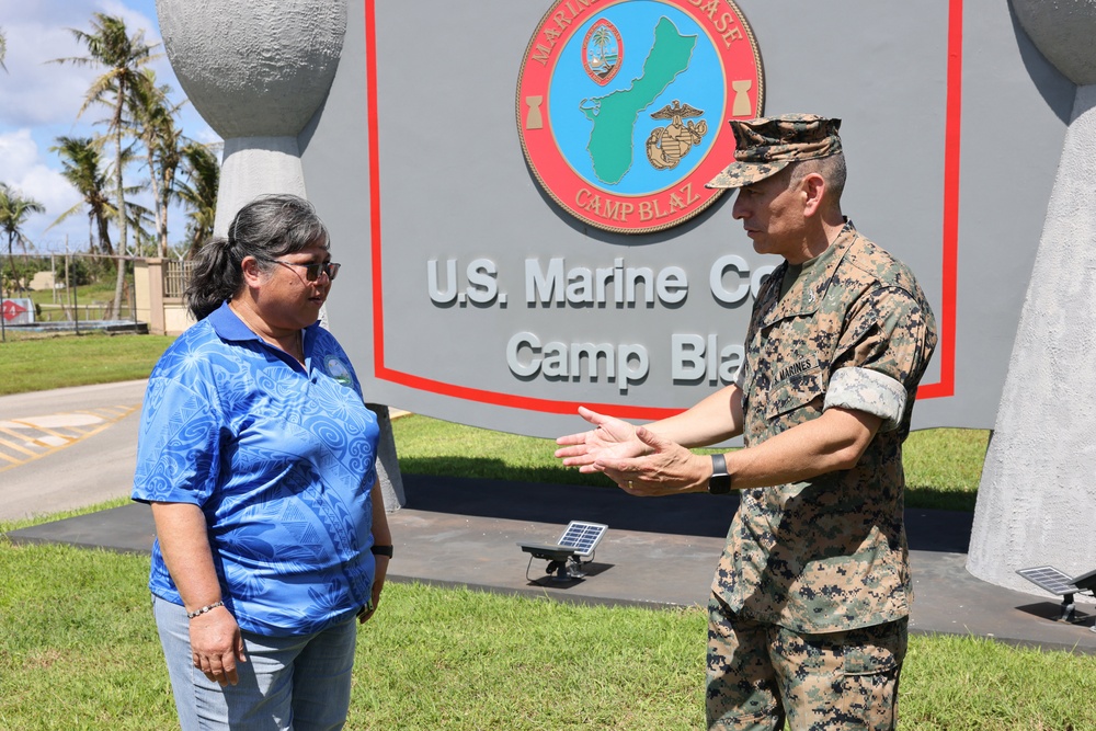 Camp Blaz participates in 248-mile birthday run