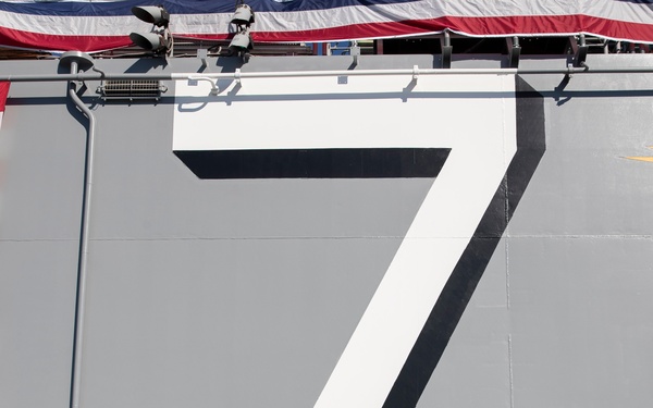 USS Tripoli Holds Change of Command