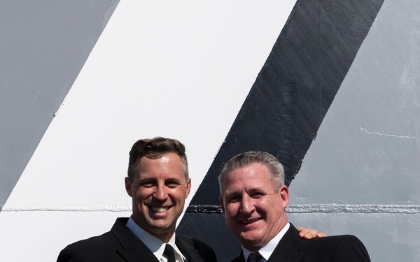 USS Tripoli Holds Change of Command