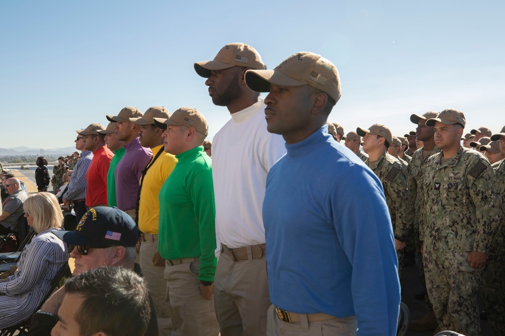 USS Tripoli Holds Change of Command