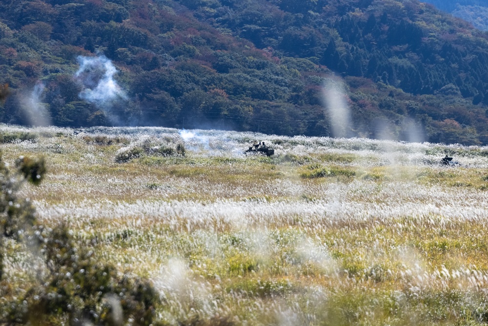 RD 23 FTX: V22, JGSDF Exchange Defense Tactics on Hijyudai
